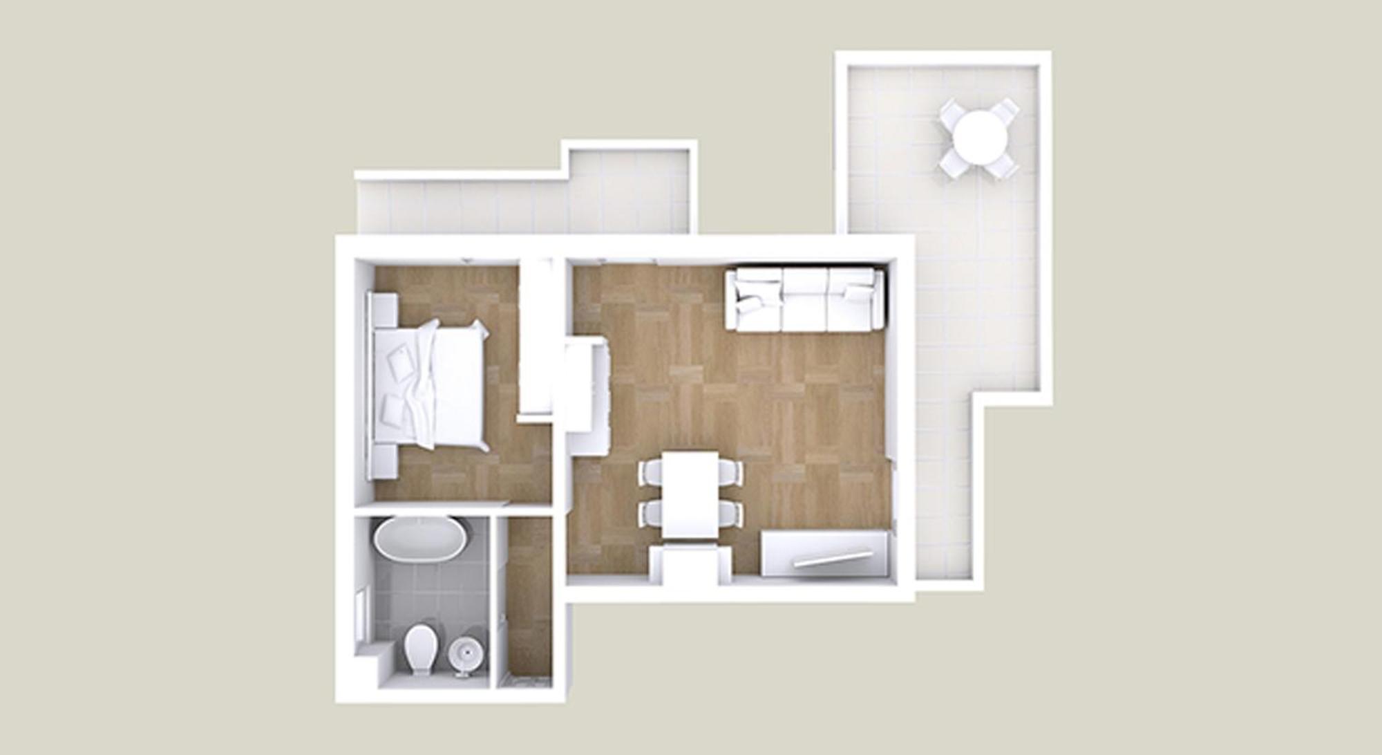 Casa M Rabac Apartment Bilik gambar